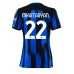 Inter Milan Henrikh Mkhitaryan #22 Hjemmedrakt Dame 2023-24 Korte ermer